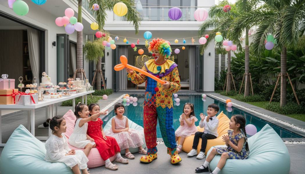 Giá Thuê Chú Hề Tạo Hình Bong Bóng Tại Quận 2. Ảnh 1